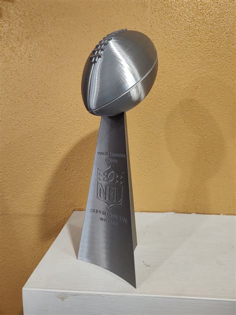 Large 13.5 Vince Lombardi Trophy Replica Choose I1 Through LVIII58 ...