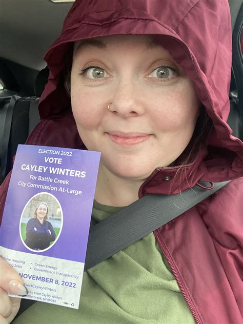 Cayley Winters for Battle Creek City Commission At-Large