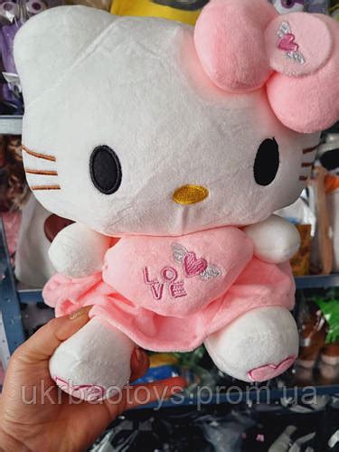 Мягкая, плюшевая игрушка Хелло Китти ( Hello Kitty) 30 см (ID ...