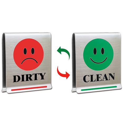 Amazon.com: Dishwasher Clean Dirty Sign Magnet Free, Stainless Steel
