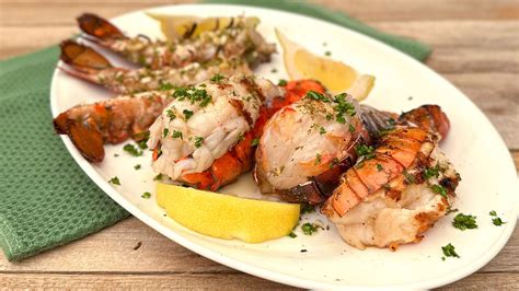 Grilled Lobster Tails with Lemon-Herb Butter – Stew Leonards