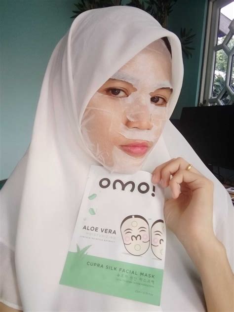 Omo Cupra Silk Facial Mask, Sheet Mask Kekinian yang Bikin Emak Nagih