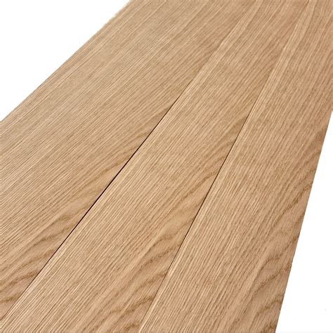 European Oak wood veneer. Quartered cut. Sheet 8ft x 7.5" ( 244 x 19 c