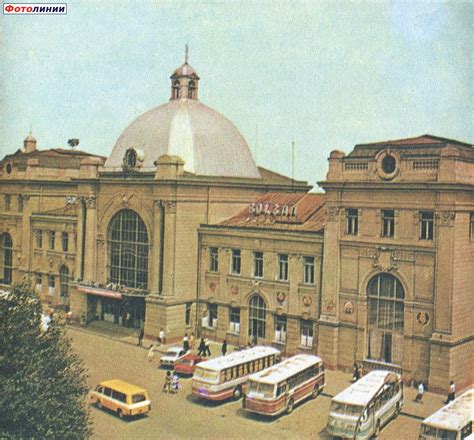 Станция Ивано-Франковск. Вокзал со стороны города — Railwayz.info