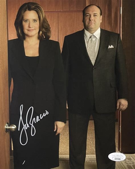Lorraine Bracco "The Sopranos" Dr. Melfi Autographed 8x10 #1 w