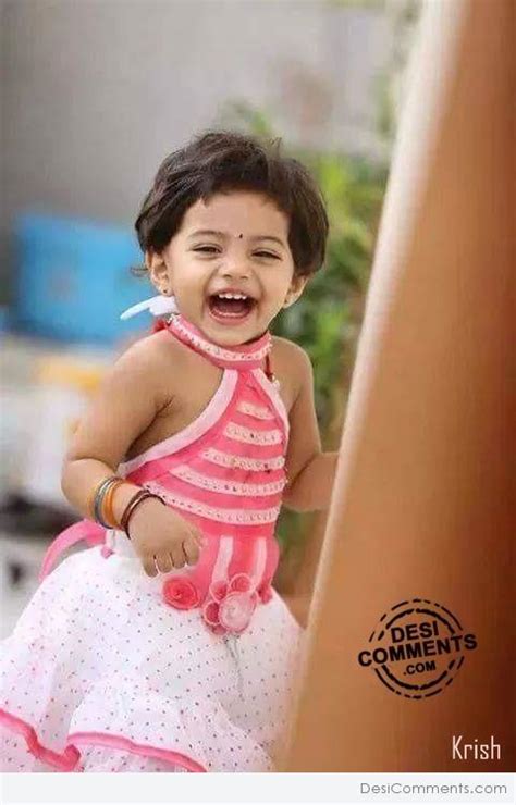 Laughing baby girl - DesiComments.com