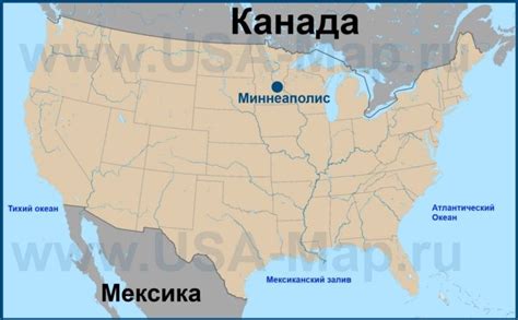 Миннеаполис на карте США (с изображениями) | Карта сша, Миннеаполис, Карта