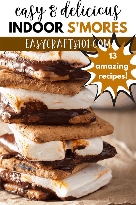 Easy Indoor S'mores Recipes - Easy Crafts 101