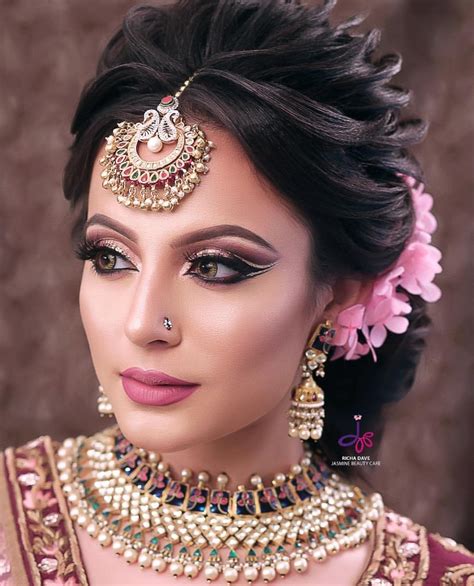 Perfect Hair Style Indian Bridal Makeup For Hair Ideas - Best Wedding ...