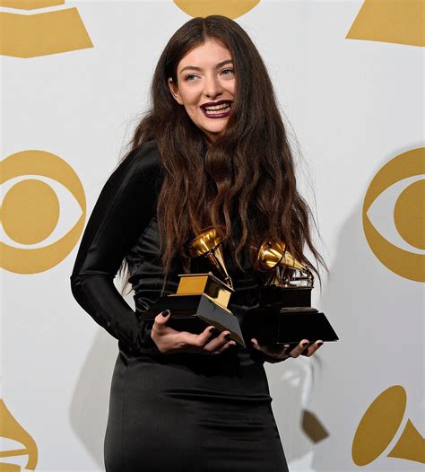 The Grammy-Winning Singer Lorde, a.k.a. Ella Yelich-O’Connor, Impresses