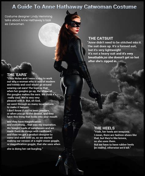 Anne Hathaway Catwoman Costume Puurrrfect!