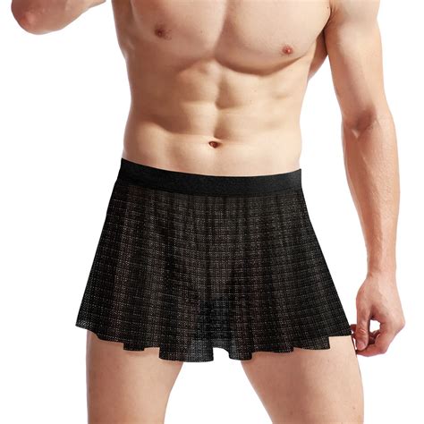 Minifalda con volantes para hombre - Lenceria masculina