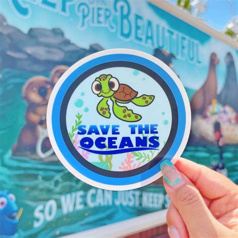 Save The Oceans Squirt Car Decal – Wish Upon Magic