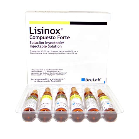 Lisinox Compuesto Forte - Laboratorios BruLab, S. A.