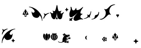 fleurons font ffontsnet