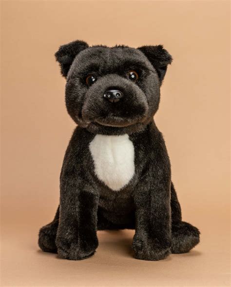 Staffordshire Bull Terrier black | Staffy Soft Toy Gift | Send a Cuddly