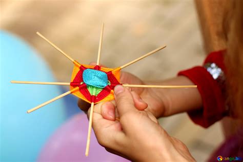 weaving wool handmade  image