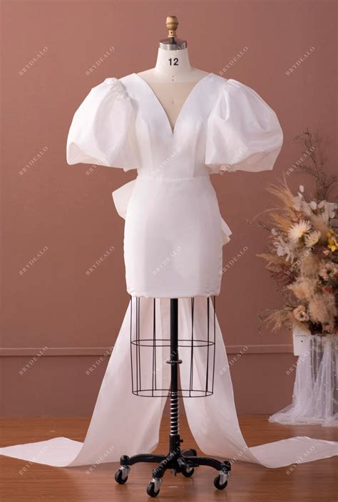 Bubble Sleeve Wedding Dresses – Page 2 – Brydealo