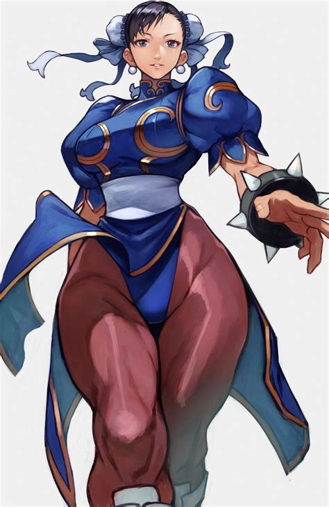 chun-li (street fighter) drawn by yoshio_(55level) | Danbooru