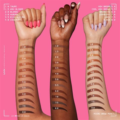 micro brow eyebrow pencil nyx professional makeup