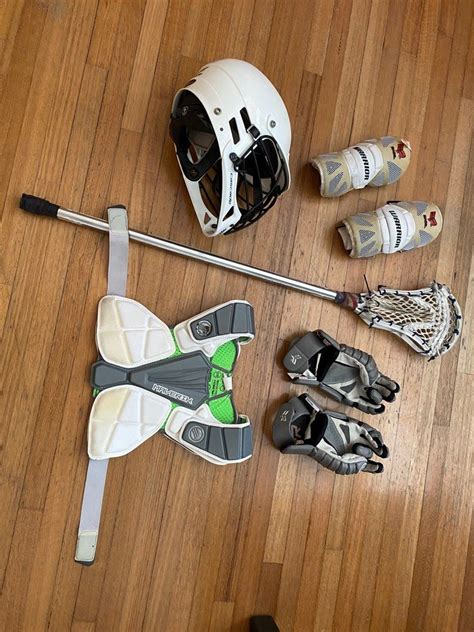 Lacrosse equipment, Sports Equipment, Sports & Games, Racket & Ball ...
