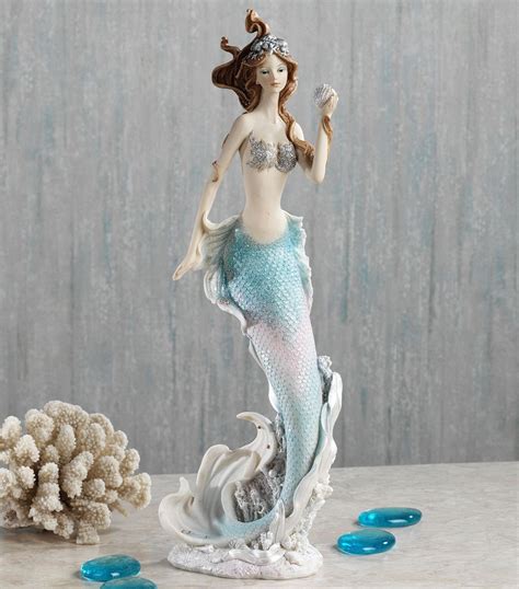 Российский Сервис Онлайн-Дневников | Mermaid statues, Mermaid figurine ...