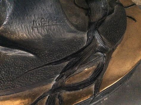 Angelo Basso Bronze Figurative Sculpture "Vanity" For Sale at 1stDibs