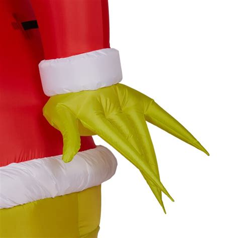 Grinch 11.52-ft Animatronic Lighted Christmas Inflatable 880308 at Lowes.com