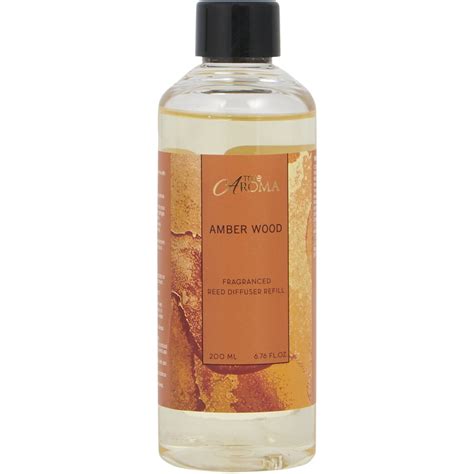 Reed Diffuser Refill 200ml - Amber Wood | Wilko