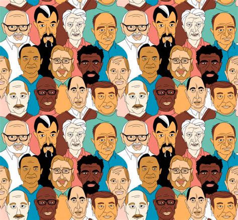 320+ People Different Races Drawing Stock Illustrations, Royalty-Free ...