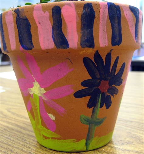 Cassie Stephens: In the Art Room: Mother's Day Flower Pots