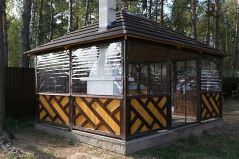 Шторы для беседки из пвх морозоустойчивые фото – прозрачные шторы ...