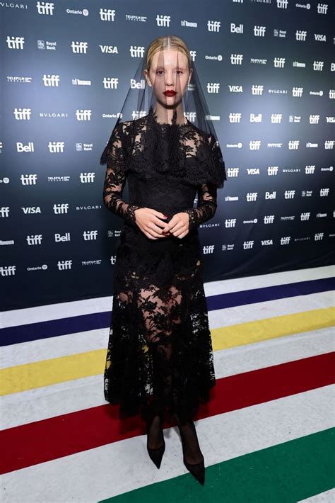 MIA GOTH at Pearl Premiere at 2022 Toronto International Film Festival