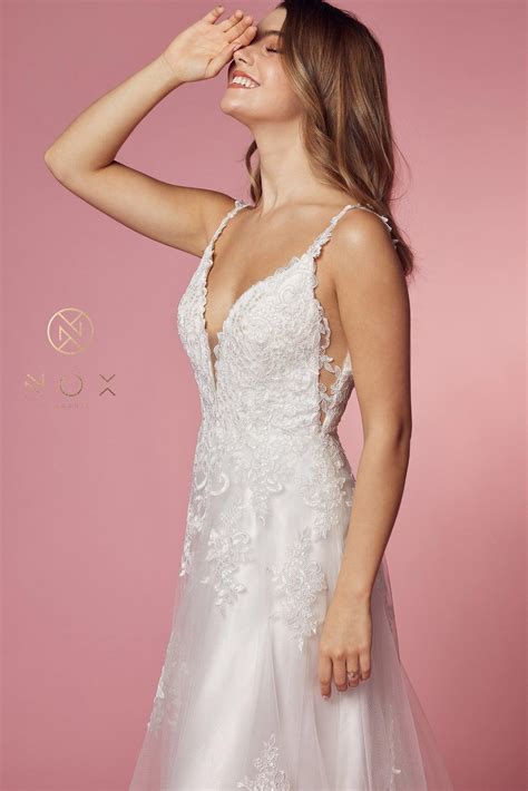 White Long Wedding Dress - Wedding Dresses