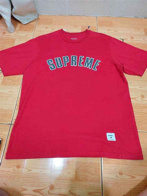 supreme arc logo tee authentic mens fashion tops sets tshirts