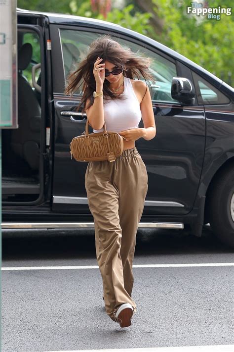 Emily Ratajkowski Goes Braless in New York (22 Photos) - OnlyFans