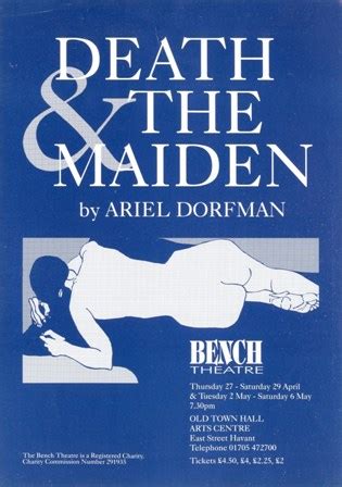 Death And The Maiden By Ariel Dorfman