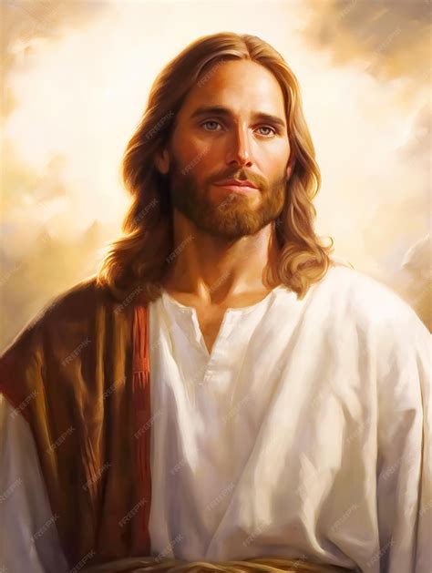 Premium AI Image | The Lord Jesus Christ illustration