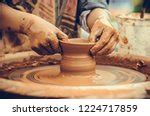 hands making pottery image  stock photo public domain photo