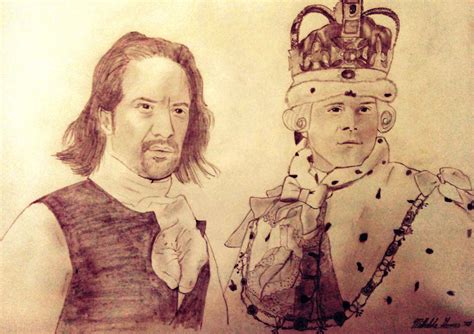 Hamilton and King George by SteadyLittleSoldier on DeviantArt