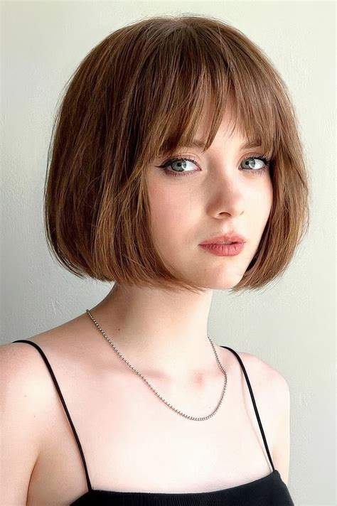 96 Coolest Short Bob Haircuts With Bangs - Styleoholic