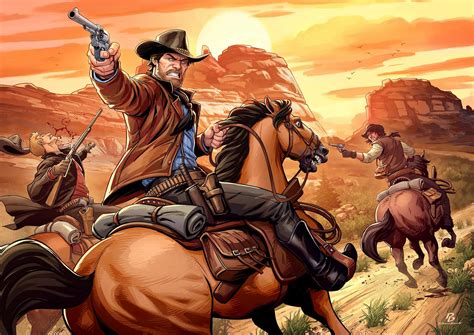 red dead redemption  arthur morgan escaping background
