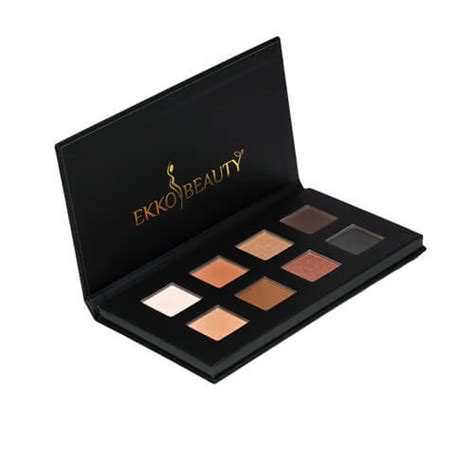 Ekko Beauty NUDE akių šešėlių paletė – OkMakeup studio