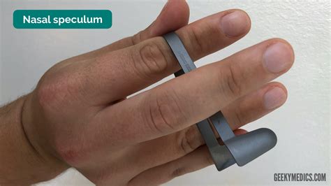 nasal speculum nasal examination osuua