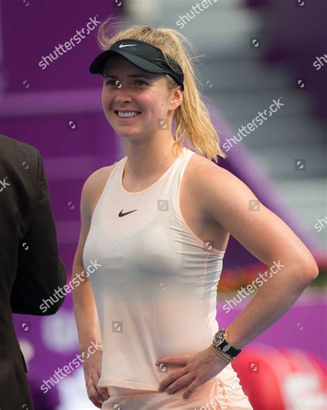 Elina Svitolina Ukraine Action 2018 Qatar Editorial Stock Photo - Stock ...