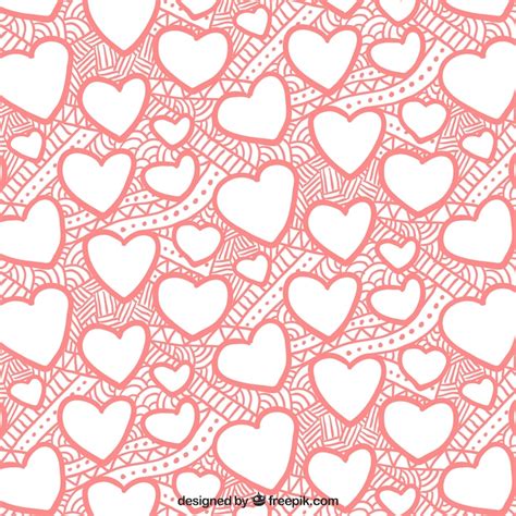 images de deux coeurs forme motif telechargement gratuit sur freepik