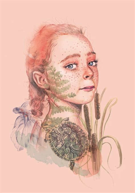 Pond Girl | Domestika