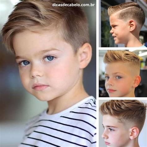 Modelo De Cabelo Masculino Infantil - 45 Cortes de Cabelo Masculino infantil – Dicas de Cabelo