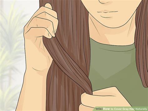 how to cover gray hair naturally