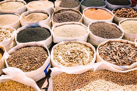 Free Photo | Spices on market in morocco